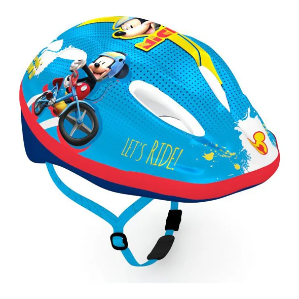 Disney Musse Pigg cykelhjälm, ljusblå